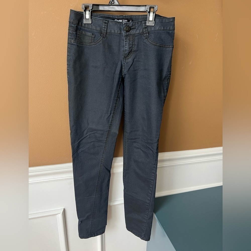 Rewash Polished Denim Women's Classic Blue Black Jeans Size 5 Y2K Skinny Goth